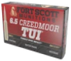 Fort Scott Munitions 65CM123SCV11 Tumble Upon Impact  TUI  Rifle 6 5Creedmoor 123gr Solid Copper Spun 20 Per Box 10 Case