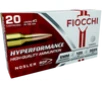 Fiocchi 6CMRD Hyperformance Match 6mmCreedmoor 105gr Nosler Reduced Drag Factor 20 Per Box 10 Case