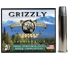 Grizzly Ammo GC45 70 P4 45-70Gov P 405gr Bonded Flat Point 20 Per Box 10 Case