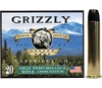 Grizzly Ammo GC45 701 45-70Gov 405gr Round Nose Flat Point 20 Per Box 10 Case
