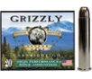 Grizzly Ammo GC45 70 P3 45-70Gov P 350gr Bonded Flat Point 20 Per Box 10 Case