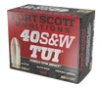 Fort Scott Munitions 400125SCV Tumble Upon Impact  TUI  40S W 125gr Solid Copper Spun 20 Per Box 25 Case