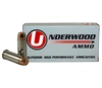 Underwood Ammo 323 44Special 245gr Full Metal Jacket Flat Nose 50 Per Box 10 Case