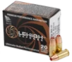 Wilson Combat LA9115ME 9mm P 115gr 20 Per Box 10 Case