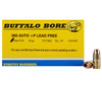Buffalo Bore Ammunition 27H20 Buffalo-Barnes Strictly Business 380ACP  P 80gr Barnes TAC-XP Lead Free 20 Per Box 12 Case