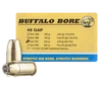 Buffalo Bore Ammunition 38C20 Personal Defense Strictly Business 45GAP 230gr Jacket Hollow Point 20 Per Box 12 Case
