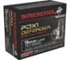 Winchester Ammo S9MMPDB1 Defender 9mmLuger 147gr Bonded Jacket Hollow Point 20 Per Box 10 Case
