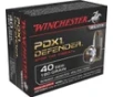 Winchester Ammo S40SWPDB1 Defender 40S W 180gr Bonded Jacket Hollow Point 20 Per Box 10 Case