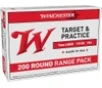 Winchester Ammo USA9W USA 9mmLuger 115gr Full Metal Jacket 200 Per Box 5 Case