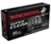 Winchester Ammo W40SWLF Super Clean 40S W 120gr Lead Free Full Metal Jacket 50 Per Box 10 Case