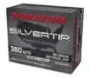 Winchester Ammo W380ST Silvertip 380ACP 85gr Silvertip Jacket Hollow Point 20 Per Box 10 Case