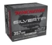 Winchester Ammo W357ST Silvertip 357Mag 145gr Silvertip Jacket Hollow Point 20 Per Box 10 Case