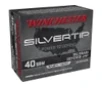 Winchester Ammo W40SWST Silvertip 40S W 155gr Silvertip Jacket Hollow Point 20 Per Box 10 Case