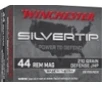 Winchester Ammo W44MST Silvertip 44RemMag 210gr Jacketed Hollow Point 20 Per Box 10 Case