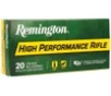Remington Ammunition 21303 High Performance Rifle 222Rem 50gr Pointed Soft Point 20 Per Box 10 Case