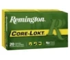Remington Ammunition 21507 Core-Lokt 25-06Rem 100gr Pointed Soft Point Core-Lokt 20 Per Box 10 Case