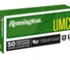 Remington Ammunition 23724 UMC 38Special 158gr Lead Round Nose 50 Per Box 10 Case