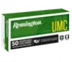Remington Ammunition 23732 UMC 9mmLuger 147gr Full Metal Jacket 50 Per Box 10 Case