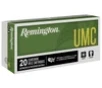 Remington Ammunition 24035 UMC 6 8mmRemSPC 115gr Full Metal Jacket 20 Per Box 10 Case