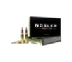 Nosler 40035 E-Tip 308Win 168gr E Tip Lead Free 20 Per Box 10 Case
