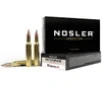 Nosler 43136 Match Grade 338LapuaMag 300gr Custom Competition Hollow Point Boat Tail 20 Per Box 10 Case