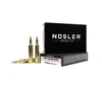 Nosler 51288 Match Grade 26Nosler 140gr Custom Competition Hollow Point Boat Tail 20 Per Box 10 Case