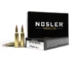 Nosler 60124 Match Grade RDF 22Nosler 70gr RDF Hollow Point Boat Tail 20 Per Box 10 Case