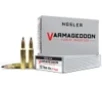 Nosler 65135 Varmageddon 222Rem 40gr Flat Base Tipped 20 Per Box 20 Case