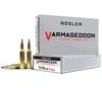 Nosler 65165 Varmageddon 243Win 55gr Flat Base Tipped 20 Per Box 10 Case