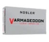 Nosler 65172 Varmageddon 6mmCreedmoor 70gr Flat Base Tipped 20 Per Box 10 Case
