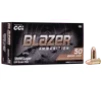 CCI 5201 Blazer Brass Handgun 9mmLuger 124gr Full Metal Jacket 50 Per Box 20 Case