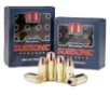 Hornady 90287 Subsonic Handgun 9mmLuger 147gr Hornady XTP Subsonic 25 Per Box 10 Case