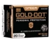 Speer 23913GD Gold Dot Personal Protection 327FederalMag 100gr Hollow Point 20 Per Box 10 Case