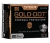 Speer 23918GD Gold Dot Personal Protection 357Sig 125gr Hollow Point 20 Per Box 10 Case