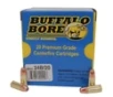 Buffalo Bore Ammunition 24B20 Personal Defense Strictly Business 9mmLuger  P  124gr Jacket Hollow Point 20 Per Box 12 Case