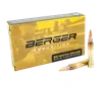 Berger Bullets 23020 Target Rifle 223Rem 73gr Boat Tail 20 Per Box 10 Case
