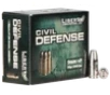 Liberty Ammunition LACD9014 Civil Defense 9mmLuger P 50gr Lead Free Fragmenting Hollow Point 20 Per Box 50 Case