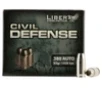 Liberty Ammunition LACD380023 Civil Defense 380ACP 50gr Lead Free Fragmenting Hollow Point 20 Per Box 50 Case
