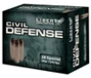 Liberty Ammunition LACD38025 Civil Defense 38Special 50gr Lead Free Fragmenting Hollow Point 20 Per Box 50 Case