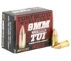Fort Scott Munitions 9MM125SCVSS Tumble Upon Impact  TUI  9mmLuger Subsonic 125gr Solid Copper Spun 20 Per Box 25 Case