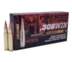 Fort Scott Munitions 308168SCV Tumble Upon Impact  TUI  Brush Hog 308Win 168gr Solid Copper Spun 20 Per Box 10 Case