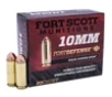Fort Scott Munitions 10MM124SCV Tumble Upon Impact  TUI  10mmAuto 125gr Solid Copper Spun 20 Per Box 25 Case