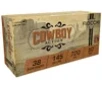 Fiocchi 38SWSHL Cowboy Action 38S WShort 145gr Lead Round Nose 50 Per Box 20 Case