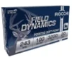 Fiocchi 243SPD Field Dynamics 243Win 100gr Pointed Soft Point 20 Per Box 10 Case