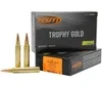 HSM 300WM185VLD Trophy Gold Extended Range 300 Win Mag 185 gr Berger Hunting VLD Match 20 Per Box  20 Case