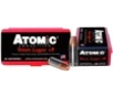 Atomic Ammunition 00409 Pistol Precision Craft 9mmLuger  P 124gr Bonded Match Hollow Point 50 Per Box 10 Case