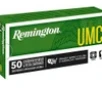 Remington Ammunition 23738 UMC 357Mag 125gr Jacketed Soft Point 50 Per Box 10 Case