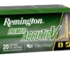 Remington Ammunition 29220 Premier Accutip-V 204Ruger 40gr AccuTip V Boat Tail 20 Per Box 10 Case