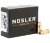 Nosler 51283 Assured Stopping Power Handgun 40S W 150gr Jacketed Hollow Point 20 Per Box 20 Case