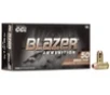 CCI 5210 Blazer Brass Handgun 40S W 165gr Full Metal Jacket 50 Per Box 20 Case